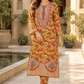 Floral Embroidered 2-Piece Suit