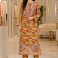 Floral Embroidered 2-Piece Suit