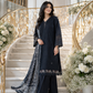 Black Embroidered 3-Piece Lawn Suit