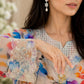 Floral Printed Lawn 3-Piece Suit with Embroidered Lace & Printed Dupatta